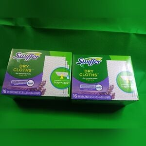 Swiffer Dry Cloth Refills Lavender Febreze 16ct (2 Boxes) Dust Mop Sweeper Pads